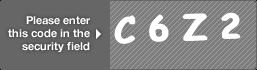 captcha code for visual authentication  letter C number 6 letter Z number 2