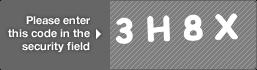 captcha code for visual authentication  number 3 letter H number 8 letter X