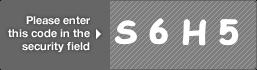 captcha code for visual authentication  letter S number 6 letter H number 5